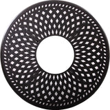 Signature 60 Inch Propane Fire Pit Dining Table by Darlee - Antique Bronze Darlee