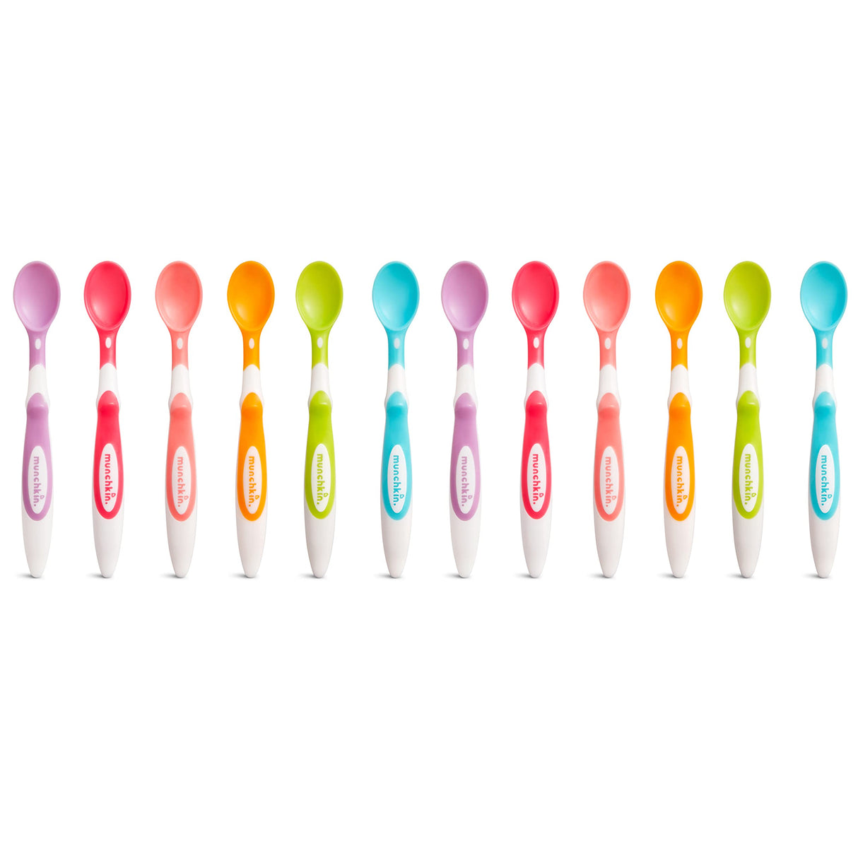 Munchkin® Soft Tip™ Baby Spoons, BPA Free, 12 Pack Munchkin