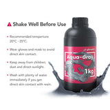 phrozen 3D Printer Rapid Resin [Aqua-Gray 8K], 405nm LCD UV-Curing Standard Photopolymer Resin for Highly Detailed Models, Low Odor Not Smelly Non-Brittle, Works Best with 8K 3D LCD Printer (1KG) phrozen