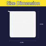 LIZOIDZSM 25 Pcs Sublimation Towels Blank,12 x 12 Inch Sublimation Hand Towels,DIY Microfiber Sublimation Kitchen Towels Dish Towels,Sublimation Tea Towels Blanks,Polyester Hand Towels Sublimation LIZOIDZSM