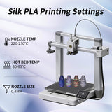 GolGeo 1.75mm Silk 3D Printing Filament Bundle, for Most of FDM Printer,Fast Color Change, (Rainbow S Series - Black&Red&Yellow/Black&Blue&Purple/Pink&White&Black/Red&Yellow&Blue, 4 x 200g) GolGeo