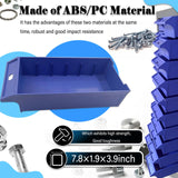 LGXEnzhuo Parts Cabinet with 75 Drawers Nut and Bolt Organizer Bolt Bin Cabinet Small Parts Storage Organizer with Partitions and Labels LGXEnzhuo