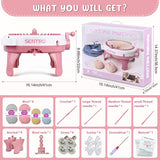 SENTRO 48 Needles Knitting Machines with Row Counter,Smart Knitting Crochet Machine,Weaving Round Loom,Double Knit Loom Machine Kit,DIY Knit Scarf Hat Sock SENTRO