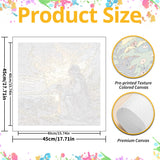 Paint by Numbers Kit for Adults, Jesus Paint by Numbers Kit for Adults Beginners, DIY Acrylic Painting on Canvas for Home Wall Art Decor(16x16Inch Mandun