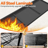 Notmise Garage Shelving Units and Storage, Heavy Duty Storage Shelves Adjustable Tall Shelf Steel Shelving for Industrial, Warehouse, Basement Notmise