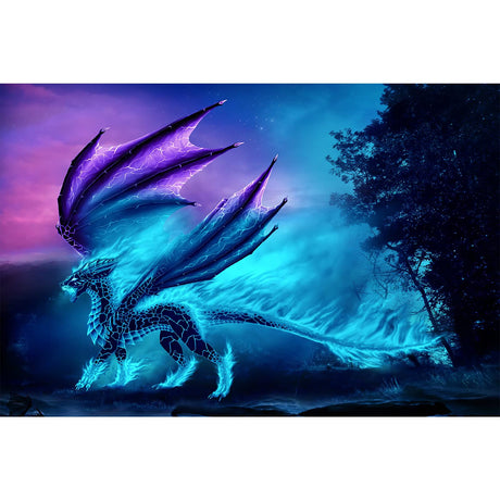 Jigsaw Puzzle 1000 Piece Dragon in The Mountains Classic Puzzle Adult Puzzle DIY Kit Wooden Toy Unique Gift Modern Home Decor Buhoet