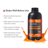 phrozen Standard Series 3D Printer Resin, 405nm DLP LCD UV-Curing Photopolymer Resin for Plastic Models, Action Figures, Jewelry, Prototyping, Bright Color (Neon-Pumpkin, 1KG) phrozen