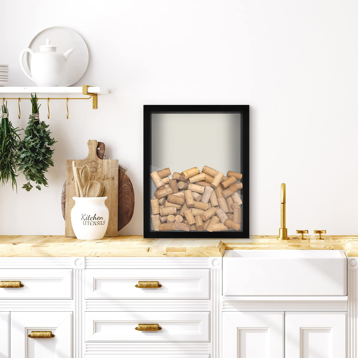 Americanflat 11x14 Shadow Box Frame with Shatter-Resistant Glass - Silhouette Collection - Large Shadow Box Display Case for Tabletop and Wall Display - Black with Soft Felt Back Americanflat