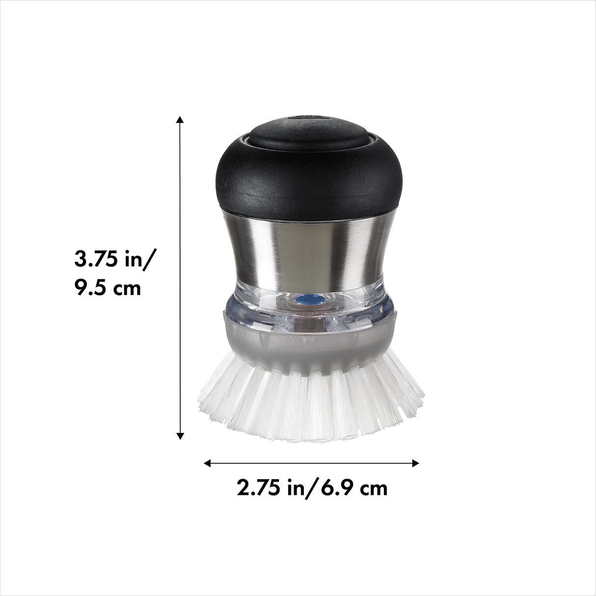 OXO SteeL Soap Dispensing Palm Brush OXO