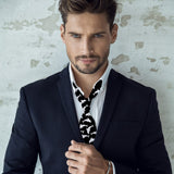 Geyoga 24 Pieces Sublimation Blank Tie for Men Solid DIY Dye White Polyester Neckties Sublimation for Weddings Party Geyoga