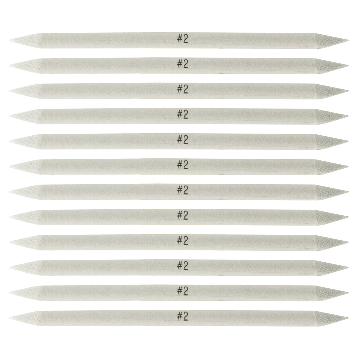Creative Mark Blending Stumps - Solid Double-Ended Blending Stumps for Blending Charcoal, Pencils, Pastels, and More! - [Size # 2-12 Count] Cezanne