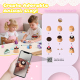 Nicella Air Dry Clay Kit, 12 Cakes Modeling Clay for Kids, Model Magic with Sculpting Tools and Tutorials, Safe & Non-Toxic, DIY Arts & Crafts School Projects, Home Party Favors for Boys & Girls Nicella