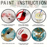 SHICERNHJ Birds Paint by Numbers Kit for Adults,Crystal Bird Adults' Paint-by-Number Kits for Beginner,DIY Acrylic Paint by Number On Canvas for Home Wall Decor 16X16 Inch SHICERNHJ