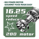 3 Speed Hand Mixer with Flex Edge Beaters-HM903 (milky white) SUNHAIXIA