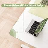 ERGOMAKER 55" Electric Standing Desk, Adjustable Height, Sit Stand Up Desk for Home Office & Computer Workstations, Memory Controller, White ERGOMAKER