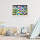 100 Piece Puzzles Raibow Unicorn Puzzle for Kids Ages 4-8 8-10, 100 Piece Jigsaw Puzzle for Adults Toddler Children Learning Educational Puzzles Toys Birthday Gifts for Girls Boys NeveSono