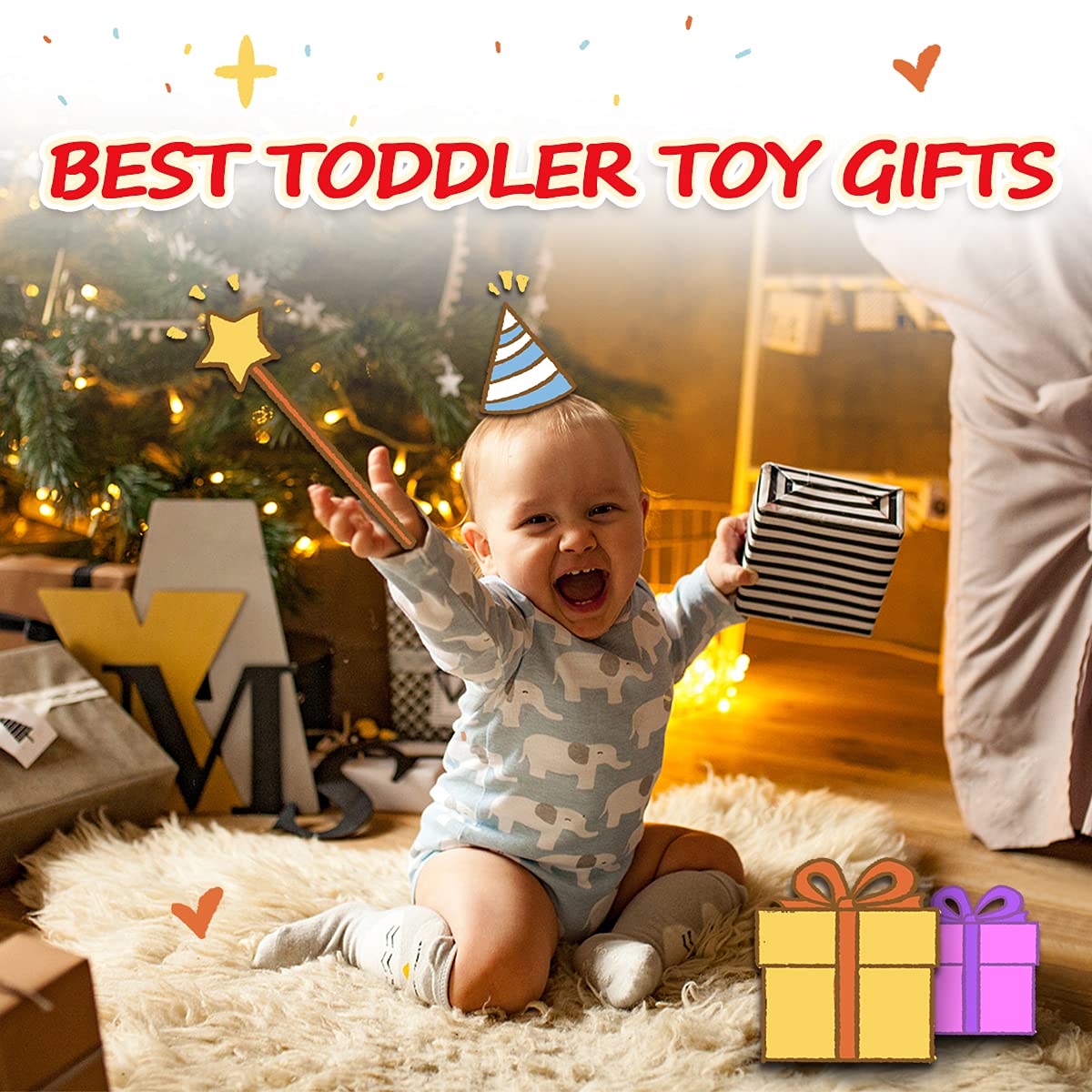 LOOIKOOS Toddler Musical Instruments,Wooden Percussion Instruments Toy for Kids Baby Preschool Educational Musical Toys Set for Boys and Girls with Storage Bag LOOIKOOS