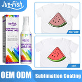 Hulzogul 100ml Sublimation Coating Spray, Coating Spray Clothing Clear Spray Sublimation Cotton Sublimation Protection Coating Spray for All Fabrics Including Polyester Fibre Canvas Hulzogul