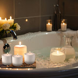 Conelist Lavender Scented Pearled Candle Sand Wax Set Customized Powder Making Candles Refill Kit Palm Wax All Natural Non Toxic with 10 Wicks for Valentine's Day Gifts DIY Making Conelist