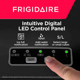 Frigidaire, 26 Lbs Portable Compact Icemaker, Ice Making Machine, Black, White, Medium Frigidaire