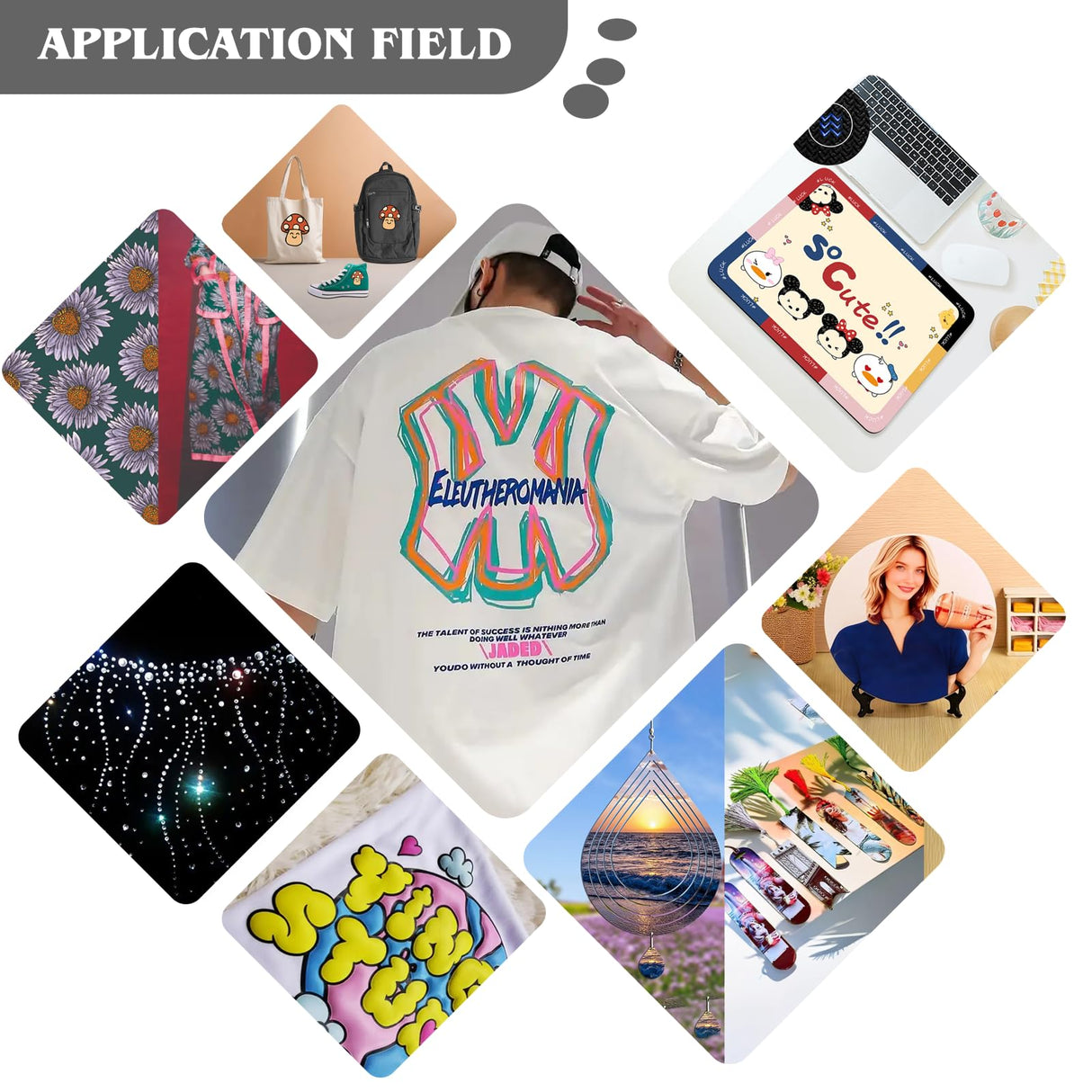 16x20 Pneumatic Dual Platen Heat Press Machine, Swing Head and Press Down Automatically, T-Shirt Printing Machine with Shaking Head Function - Sublimation Transfer Machine Anranni