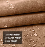 OPTIGRAM Waxed Canvas Durable Tool Apron, Heavy Duty Work Apron with 10 Pockets for Accessaries, Woodworking Work Shop Apron for Safty Protection (Khaki) OPTIGRAM