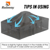 Ruimoy Patio Furniture Covers, Outdoor Furniture Cover Waterproof, General Purpose, Outside Table and Chair Covers, Heavy Duty 600D (108 Inch L x 82 Inch W x 27.9 Inch H) Ruimoy