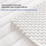 Hotkid,Queen Mattress,10 Inch High Density Foam Hybrid Mattresses in a Box with Individual Pocket Spring,Queen Size mattresses,Breathable Supportive and Pressure Relief,Guest and Kids Bedroom (Queen) Hotkid