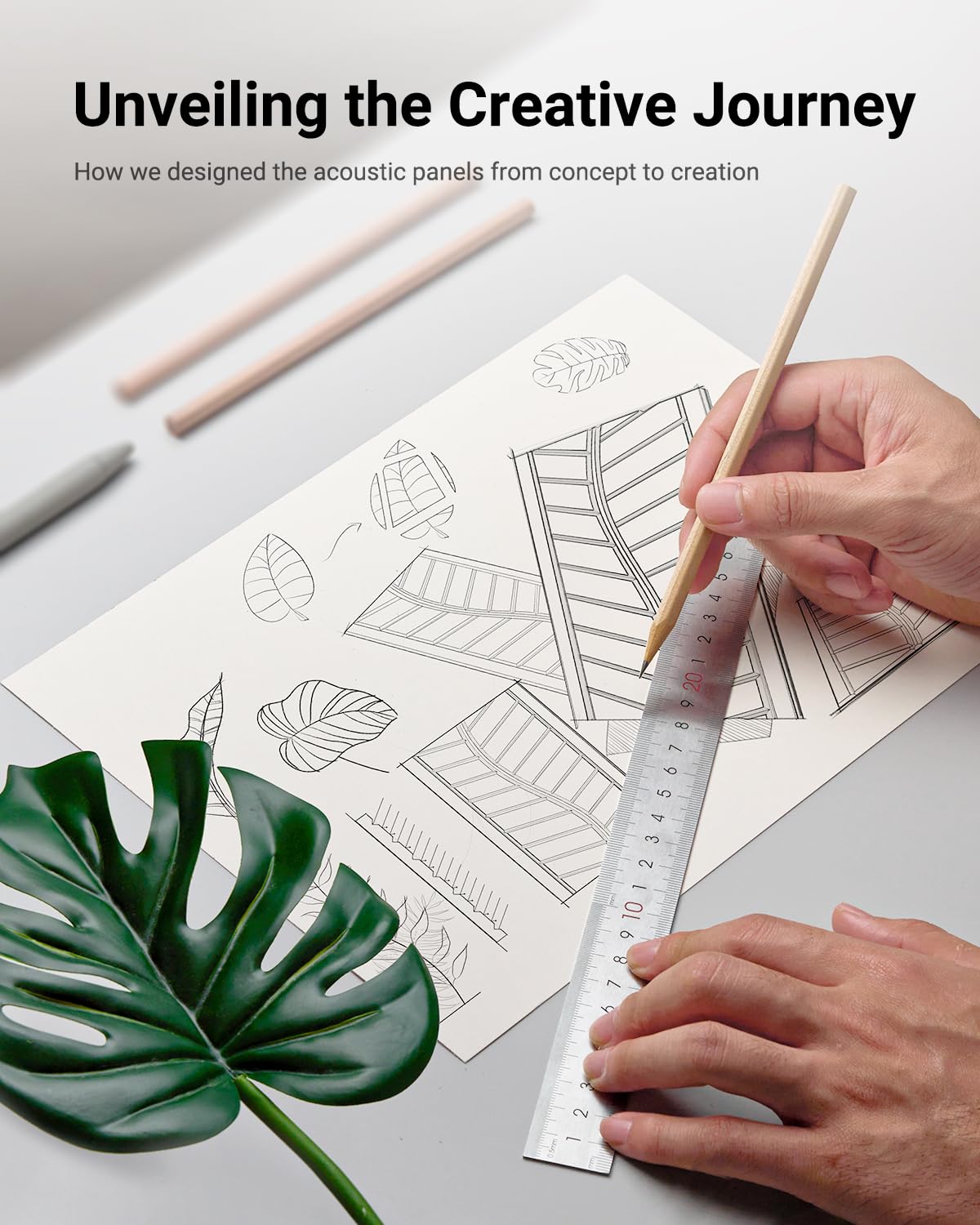 Topnaca Sound Proof Panels for Walls, 17"×11"×0.4" Self Adhesive Soundproof Wall Panels, 6 Pack High Density Sound Proofing Panels for Walls for Recording Studio Home Offices (White) Topnaca