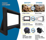 XHYCPY 20 Feet Inflatable Projector Screen Outdoor Inflatable Movie Screen with Air Blower Storage Bag, Easy Set Up Blow Up Screen for Backyard Movie Night, Theme Parties, Celebrations XHYCPY