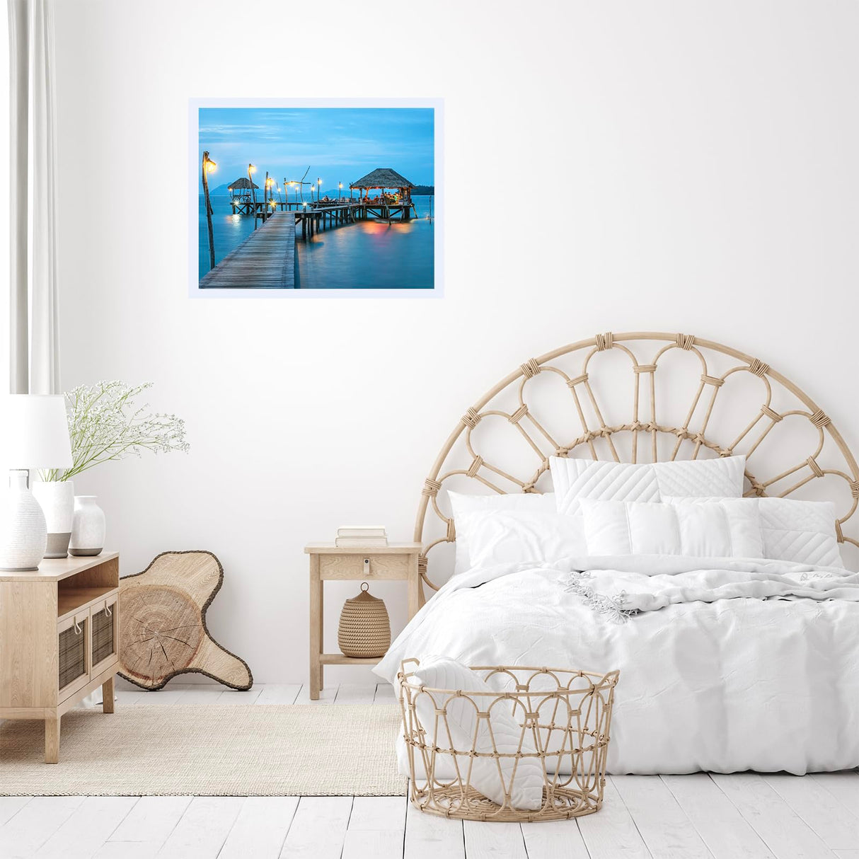 JCJMY 20x27 Picture Frame White for Puzzles Poster Photo Picture, Horizontal and Vertical Formats for Wall Hanging, 20 x 27 Wall Gallery Poster Photo Puzzles Frame for 20 by 27 Photos Posters,White JCJMY