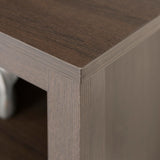 Walker Edison Wren Classic 6 Cubby TV Stand for TVs up to 80 Inches, 70 Inch, Espresso Walker Edison