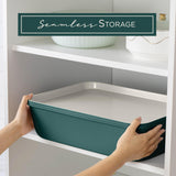 Country Kitchen Nonstick Stackable Bakeware Set - Durable, Easy Release Baking Set, Sage, 13 Pcs Country Kitchen