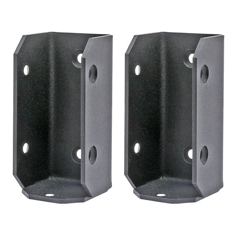 Antsky Concealed Joist Hanger 2x4(Actual Size: 3.5x1.5) Pergola Brackets Stainless Steel, Bracket for Wood, fit for 2x4 Beam, Handrail, Fence, Deck Railing handrail Hardware(2 Pack) Antsky