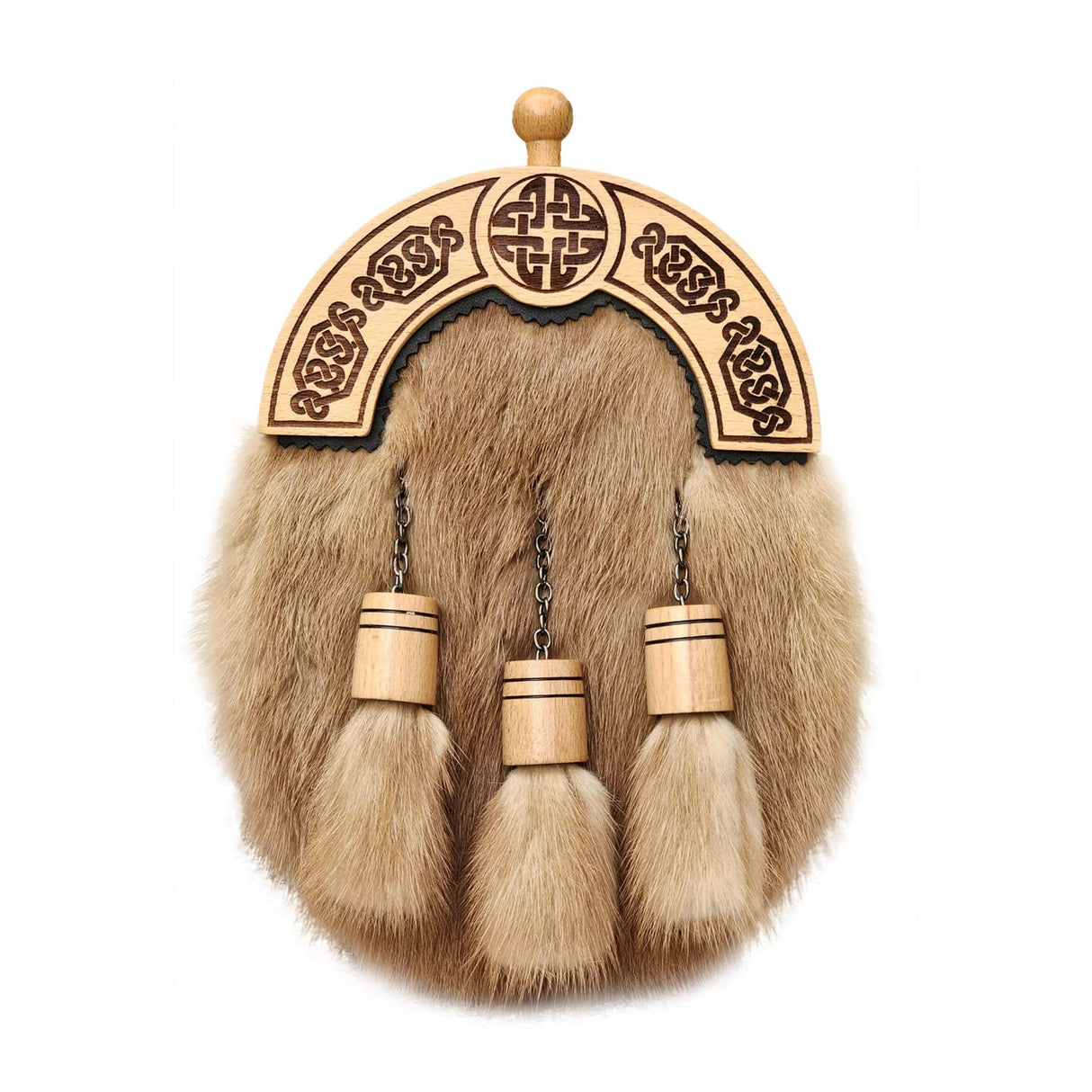 CLOUD KILT Wood Cantle Style 2 CLOUD KILT