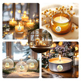 Candle Warning Labels, Candle Labels for Candle Making, 240Pcs Candle Warning Stickers Wax Melt Warning Labels Candle Stickers Warning Labels for Candle Making Candle Making Kit Candle Making Supplies OZOSHINE