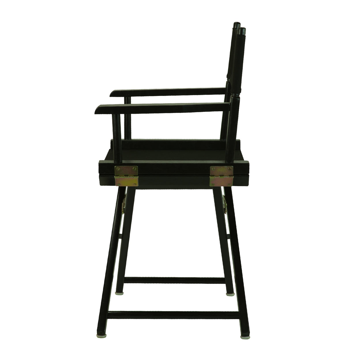 Casual Home Director's Chair ,Black Frame/Black Canvas,18" - Classic Height Casual Home