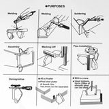 RIVERWELD Magnetic Welding Holder set Steel Fixed Angle Soldering Positioner Welding Tool Holding Power Welding Accessories 6pcs RIVERWELD