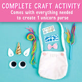 Creativity for Kids Unicorn Purse: DIY Craft - Unicorn Gifts & Girl Toys, Toddler Activities, Arts and Crafts for Girls Ages 4-5+ Creativity for Kids