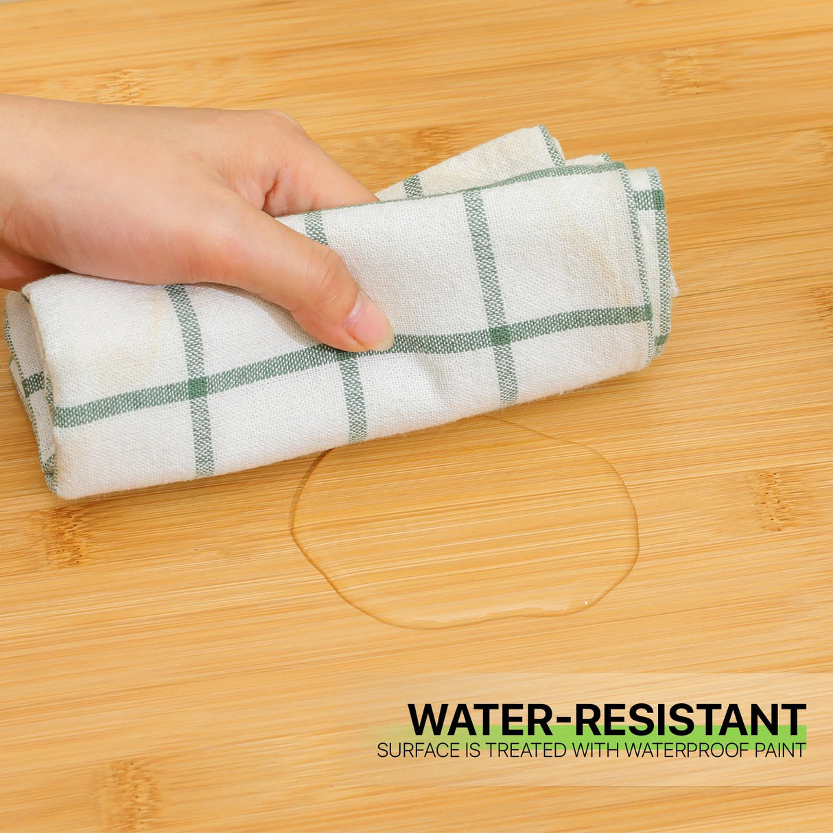 Magshion Console Table, for Hallway, Living Room, Modern Bamboo Gold Rectangle Coffee Table, Side Table, Entryway Table, Decorative Offering Table for Home Magshion