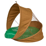 Hideaway Log Chair with Cushion by Environments, Portable Pop-Up Woodland Play Tent, Kids Retreat for Calming Space, Perfect for Quiet Time and Reading Environments