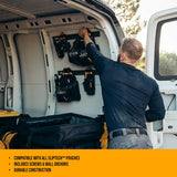 ToughBuilt - 24" Wall Organizer,Compatible with All ClipTech Pouches, Includes Screws & Wall Anchors, Powder-coated Steel - (TB-53) ToughBuilt