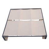 Christopher Knight Home Wendy Outdoor Steel Framed 10' Gazebo, Beige/Black Christopher Knight Home