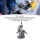 Wood Lathe Steady Rest, Aluminum Alloy Copper Multifunctional Mini Lathe Stabilizer, for 0618 CJ18 CJ0618A Hyuduo