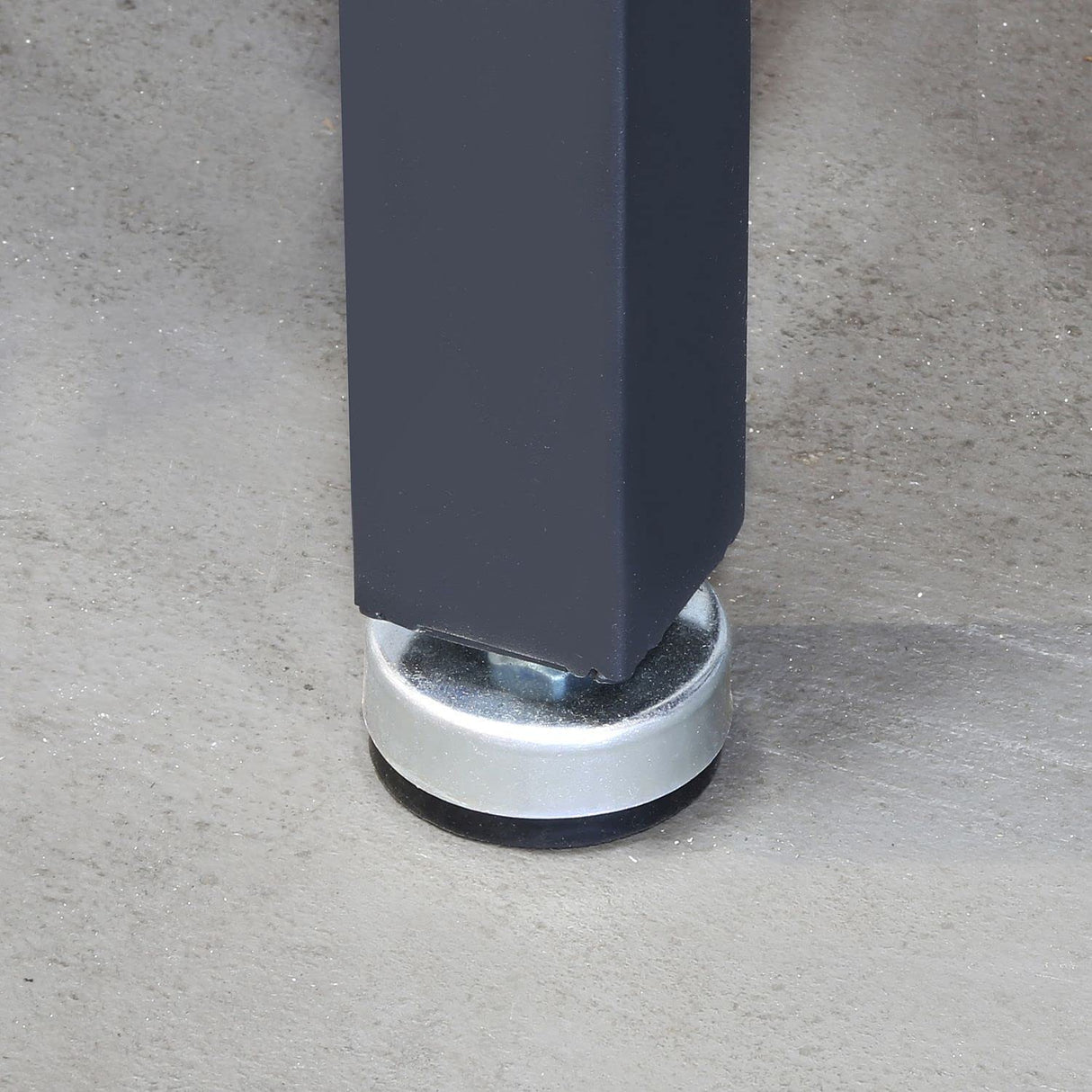 Seville Classics UltraHD Heavy Duty Commercial Lighted Workcenter w/Pegboard, 500 lbs. Weight Capacity for Garage, Warehouse, Workshop, Stainless Steel Top, Graphite, 48" W x 24" D x 65.5" H Seville Classics