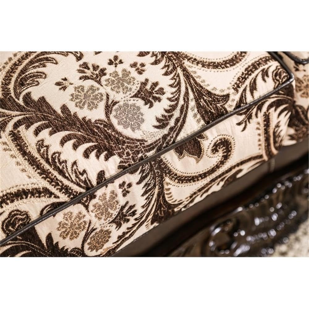 Furniture of America Sofas, Light and Dark Brown Furniture of America