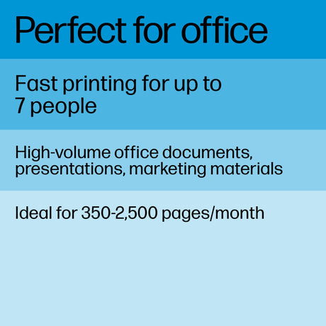 HP LaserJet Pro 3001dw Wireless Black & White Printer, Best-for-Office (3G65OF) HP