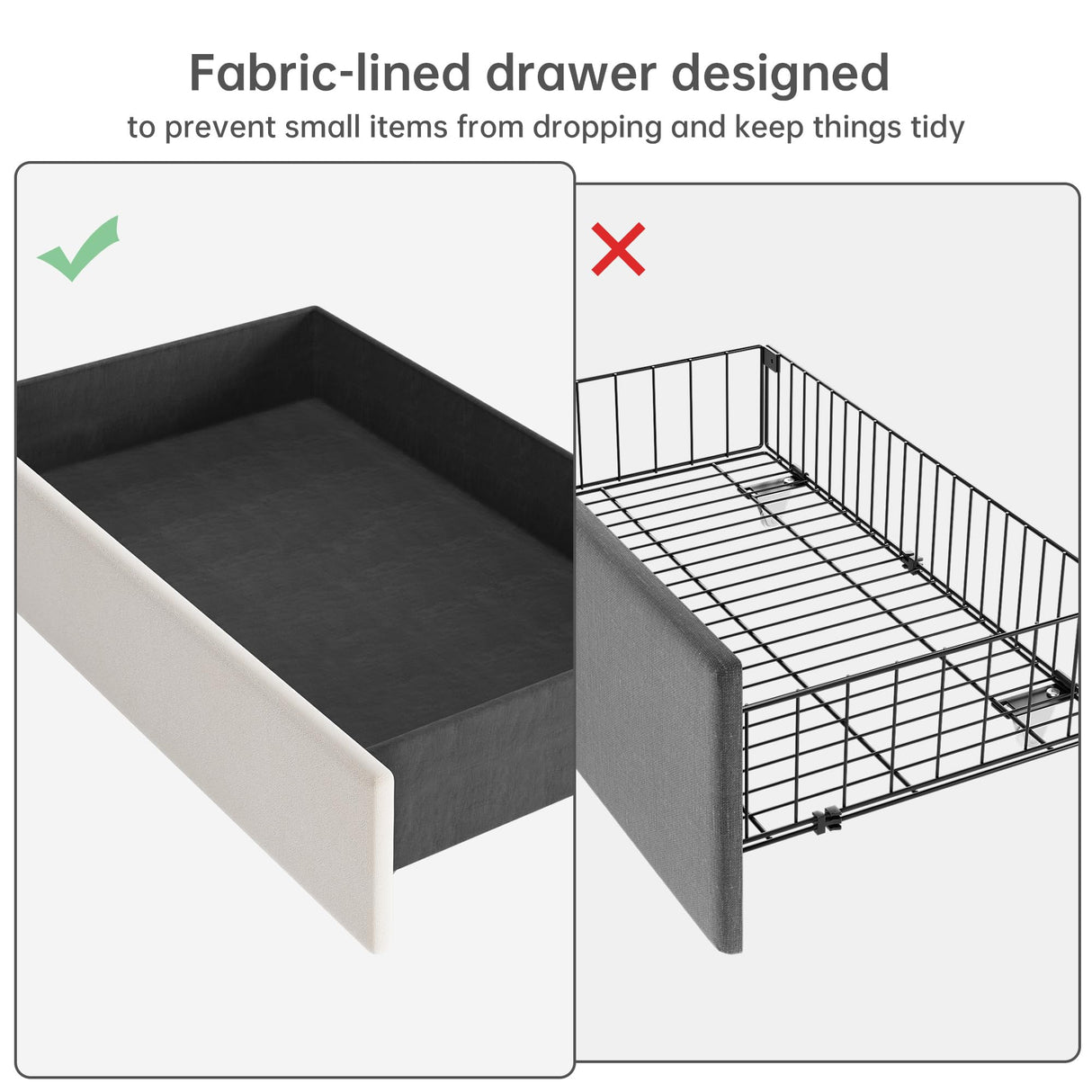 IDEALHOUSE Full Size Bed Frame with Storage Headboard, Velvet Upholstered Platform Bed Frame with 4 Storage Drawers, Built in Charging Station, Wooden Slats Support/No Box Spring Needed, White IDEALHOUSE
