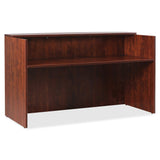 Lorell 59581 Essentials Reception Desk, Cherry Laminate Lorell