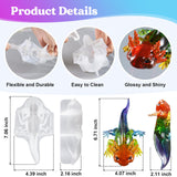 Let's Resin Large Axolotl Resin Molds Silicone, 3D Detailed Animal Silicone Molds, Flexible Effortless Demoldable Epoxy Resin Molds, Thickened Deep Epoxy Molds for Art Crafts, Gift, and Home Decor LET'S RESIN